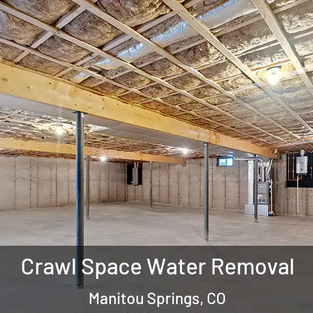  Crawl Space Water Removal Manitou Springs, CO