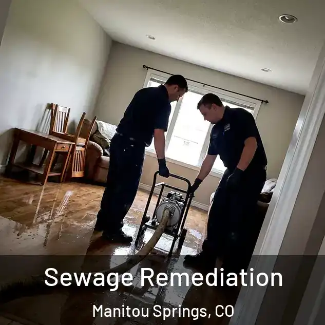  Sewage Remediation Manitou Springs, CO